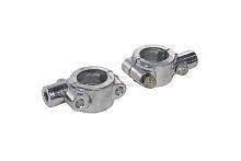 Кронштейны крепления зеркал М10 ХРОМ (алюминий)(ПАРА)