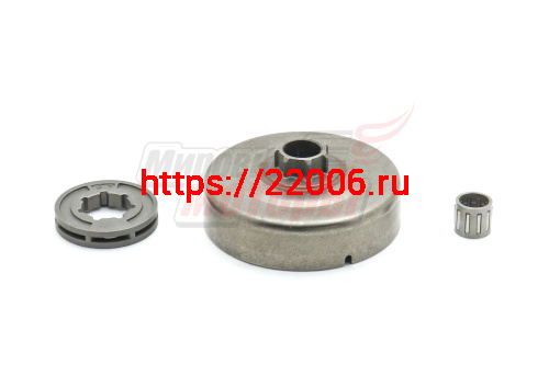 Барабан сцепления-звездочка 3/8"-7z на Штиль 180-250 с сепаратором СО СЪЕМН. ВЕНЦОМ (100961, Mini 7) Барабан сцепления-звездочка 3/8"-7z на Штиль 180-250 с сепаратором СО СЪЕМН. ВЕНЦОМ (100961, Mini 7)