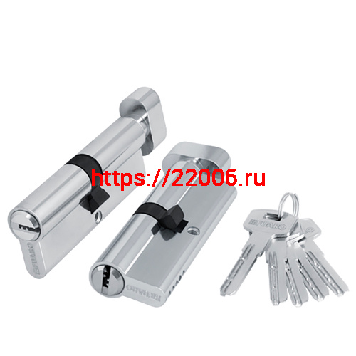 Цилиндровый Fuaro (Фуаро) механизм (200 ZM/110) 2000ZMKnob110(55+10+45) CP хром 5Key с вертушкой Цилиндровый Fuaro (Фуаро) механизм (200 ZM/110) 2000ZMKnob110(55+10+45) CP хром 5Key с вертушкой