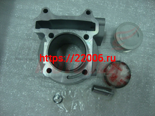 Поршневая в сборе Скутер 4х такт.(цил,порш,кольца,палец) 70см3 (47 мм) S.E.E.