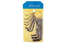 Набор шестигранников на кольце 10 шт., (1.5/2/2.5/3/3.5/4,5,6,8,10мм) KL-9701 Kenli