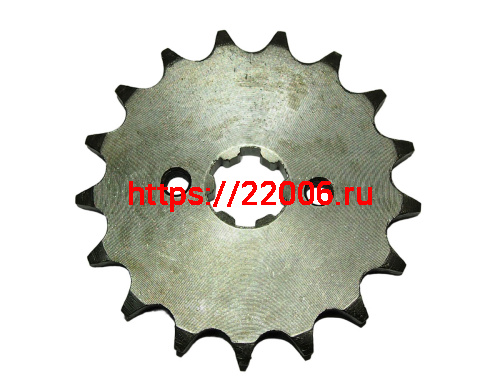 Звезда 17 зуб. (428) (d14-17, 2х30) цепи, ведущая Альфа фото 2 Звезда 17 зуб. (428) (d14-17, 2х30) цепи, ведущая Альфа фото 2