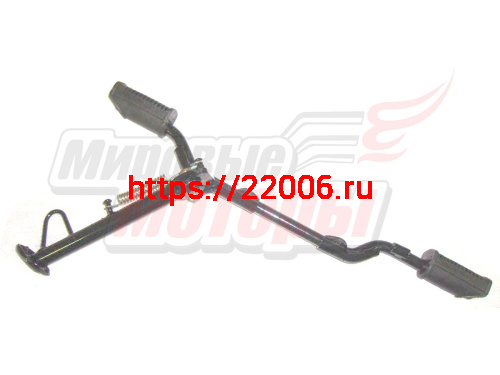 Подножки водителя в сборе с боковой подставкой HERO (общ.длина 555 мм) Подножки водителя в сборе с боковой подставкой HERO (общ.длина 555 мм)