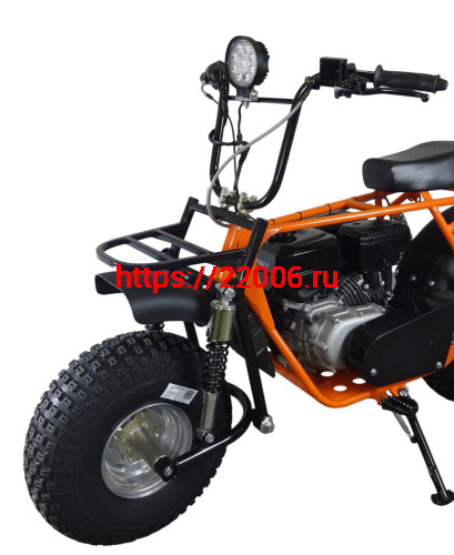 Мотоцикл СКАУТ САФАРИ 3L-10  BIGFOOT (ФАРА, перед и зад подвес., KP270, руч.старт, диск торм) фото 3