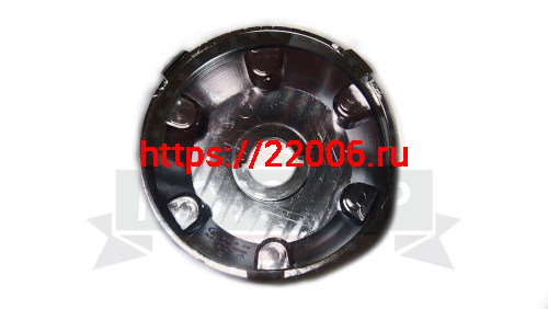 Лючок бензобака скутер CITY PG правый хром  (073) фото 2