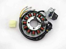 Статор генератора 157FMI, 162FMJ, 166FMM (CG, CB) (12 катушек) (d32mm) (d5x3)