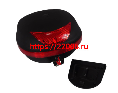 Кофр задний пластик JX  B-07, 30 л., черный