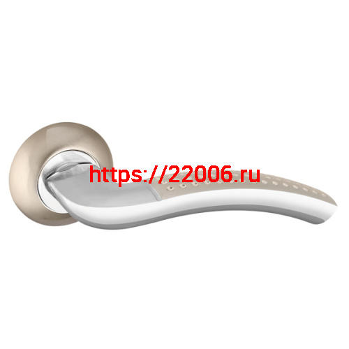 Ручка Punto (Пунто) раздельная R.TL54.LOGICA 170mm SN/CP-3 мат. никель/хром 8x170мм M4(12х80х50) Ручка Punto (Пунто) раздельная R.TL54.LOGICA 170mm SN/CP-3 мат. никель/хром 8x170мм M4(12х80х50)