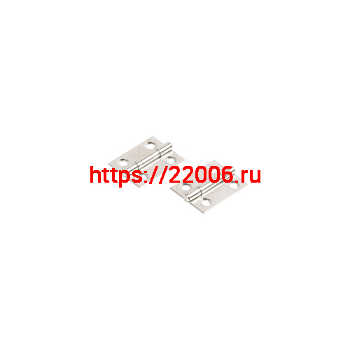 Петля Ajax (Аякс) карточная универсальная LM/IN22x24x0,8U ZN цинк (2 шт) фото 4