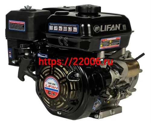 Двигатель LIFAN 6,5 л.с. 168F-2D-R (200) АВТ. СЦЕПЛЕНИЕ, ЭЛ.СТАРТЕР, с катушкой 12В 7А 84Вт Двигатель LIFAN 6,5 л.с. 168F-2D-R (200) АВТ. СЦЕПЛЕНИЕ, ЭЛ.СТАРТЕР, с катушкой 12В 7А 84Вт