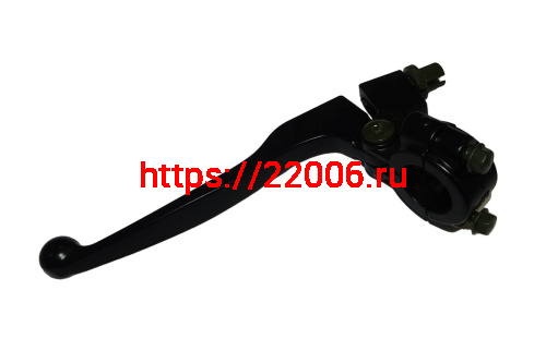 Рычаг сцепления  TTR125, Fighter125 в сборе с кронштейном, НЕ складной