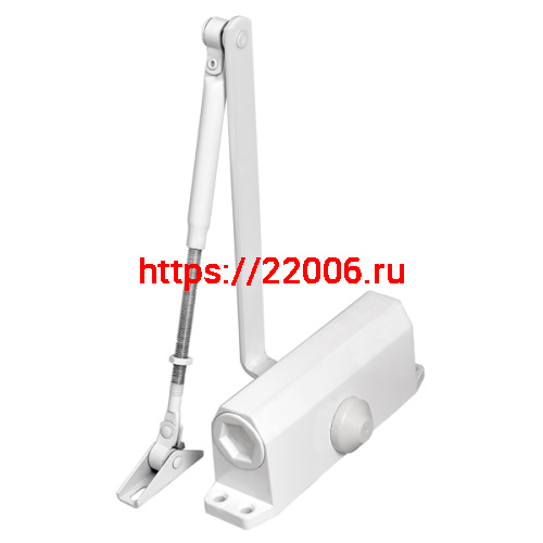 Доводчик Punto (Пунто) дверной SDC2050 (SD-2050) WH 75-95 кг (белый)