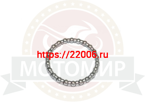 Подшипник вело рулевой, 22 шарика, 5/32" (3.98мм), D-40мм, JK 6521 МТВ Подшипник вело рулевой, 22 шарика, 5/32" (3.98мм), D-40мм, JK 6521 МТВ