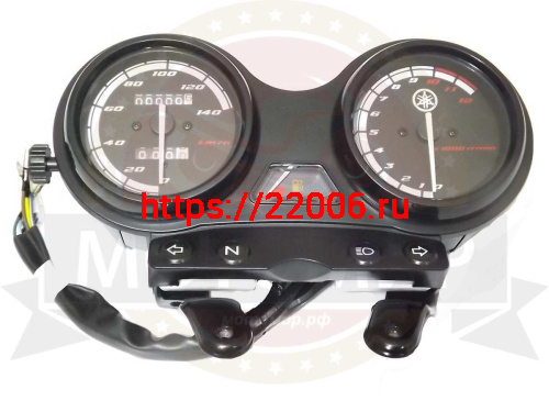 Щиток приборов YBR125 в сборе Щиток приборов YBR125 в сборе