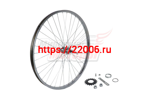Обод 28" задний (ХРОМ) с тормозной втулкой Обод 28" задний (ХРОМ) с тормозной втулкой