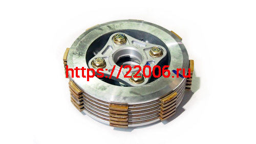 Барабан сцепления ZS190E (ZS1P62YML-2) (ZS1P62YML-2) в сборе 8 паз., 6 диск. 67Т в сборе (100071360) фото 3