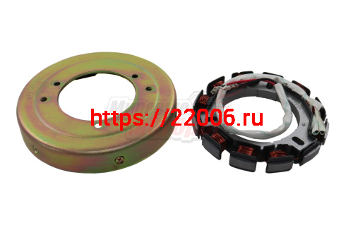 Генератор (статор и ротор) LIFAN C178FD, C186FD, C188FD, C192FD 72Вт 6А