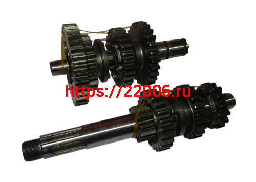 Коробка в сборе Баджадж Боксер 150 (валы и шестерни) для 5 ст.кпп (аналог) фото 2 Коробка в сборе Баджадж Боксер 150 (валы и шестерни) для 5 ст.кпп (аналог) фото 2