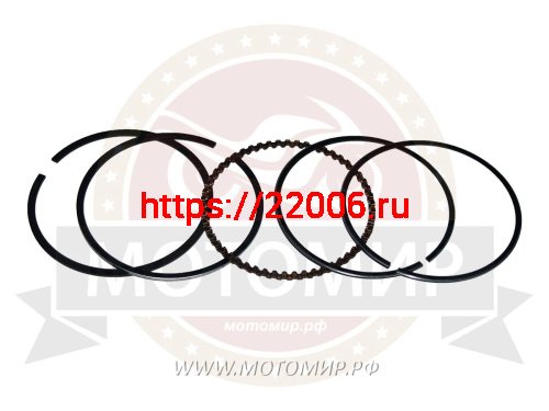 Кольца поршневые 4х такт. 51,00 мм GY6-100 Кольца поршневые 4х такт. 51,00 мм GY6-100