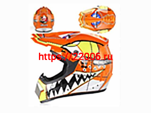 Мотошлем VIRTUE MD-905 Кросс оранжевый с черно-салатовым рисунком (XL) Мотошлем VIRTUE MD-905 Кросс оранжевый с черно-салатовым рисунком (XL)