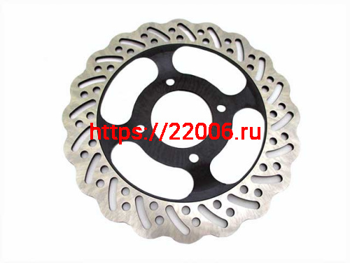 Диск тормозной задний (220x58x3) (отв: 4x57) TTR250-Rb супер качество