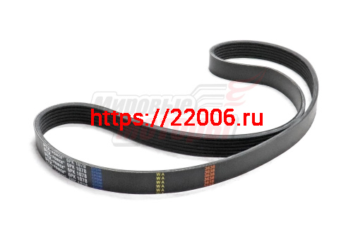 Ремень поликлиновый PIX Skoda Fabia I-III, Octavia I, VW Golf IV, Polo IV, Transportet V, VI (6PK-1078)