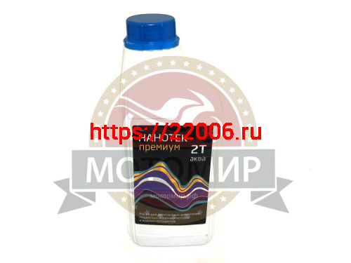 Масло  НАНОТЕК 2Т АКВА Премиум полусинтетическое для водной техники 1л