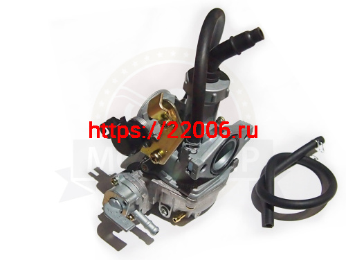 Карбюратор PZ22 Fighter125 154FM (d22 D39) (с бензокраном) флажок под трос (слева) (пришел 38794) Карбюратор PZ22 Fighter125 154FM (d22 D39) (с бензокраном) флажок под трос (слева) (пришел 38794)