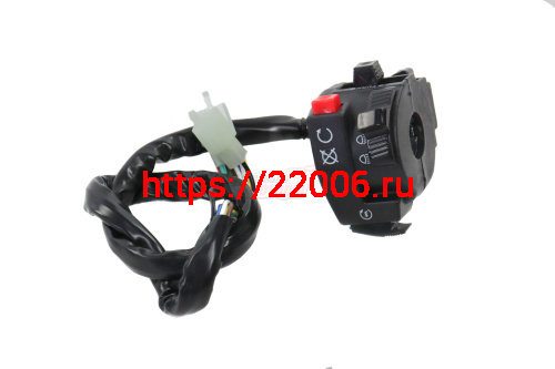 Переключатель руля левый RIZEE PH09B Переключатель руля левый RIZEE PH09B