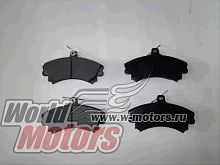 Колодки тормозные передние комплект Haima M3 (MA123328Z)