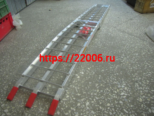 Трап алл. 4340В (1 ШТ) для погрузки мотоцикла, АТВ (226*29,5 см) max 340 кг, вес 7 кг
