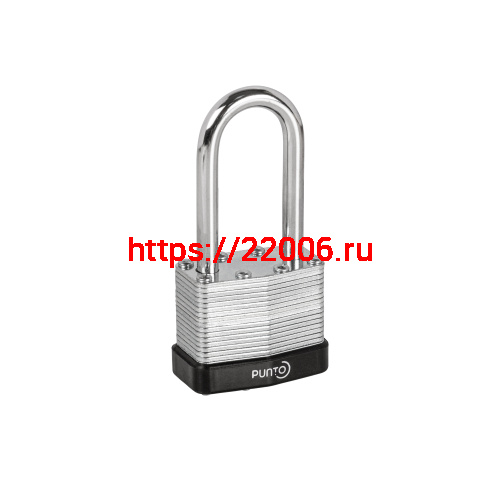 Замок Punto (Пунто) навесной PK-6540L 3 key англ. длинная дужка фото 2 Замок Punto (Пунто) навесной PK-6540L 3 key англ. длинная дужка фото 2