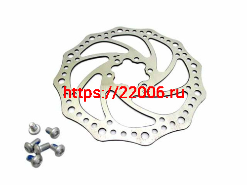 Диск тормозной для велосипеда 160 мм, 6 болтов Диск тормозной для велосипеда 160 мм, 6 болтов