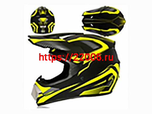 Мотошлем VIRTUE MD-905 Кросс черно-салатовый матовый (S) Мотошлем VIRTUE MD-905 Кросс черно-салатовый матовый (S)