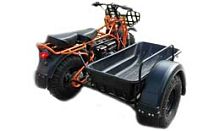 Прицеп боковой для мотоциклов СКАУТ-2 (с корытом) (32381+38429) (Невозможна регистрация в ГИБДД)