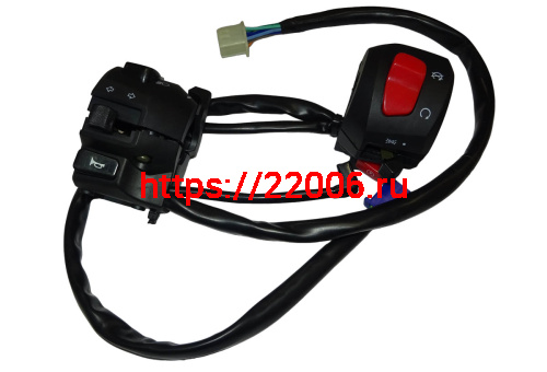 Переключатель COMBAT 400, левый+правый, в сборе Переключатель COMBAT 400, левый+правый, в сборе