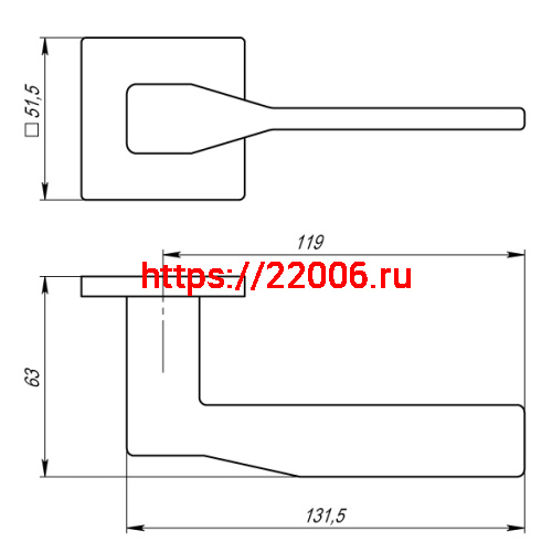 Ручка Armadillo (Армадилло) раздельная K.USS52.GRAND (GRAND USS) MWSC-33 итальянский тисненый фото 4 Ручка Armadillo (Армадилло) раздельная K.USS52.GRAND (GRAND USS) MWSC-33 итальянский тисненый фото 4