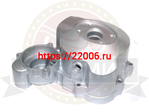 Крышка картера левая 166FMM сцепления и эл.стартера №1 (E12-3) фото 3