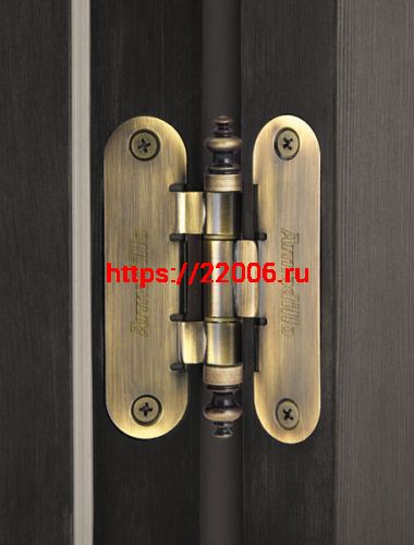 Колпачок DECORATIVE Armadillo (Армадилло) для универсальной петли OPTIMUM SG Мат. золото (2 шт.) фото 2 Колпачок DECORATIVE Armadillo (Армадилло) для универсальной петли OPTIMUM SG Мат. золото (2 шт.) фото 2