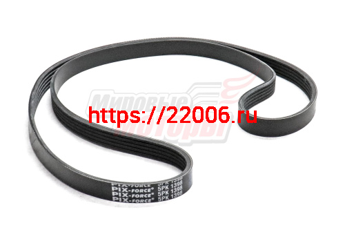 Ремень поликлиновый PIX Chevrolet Cruze, Opel Astra J, Corsa D/E (5PK-1398)