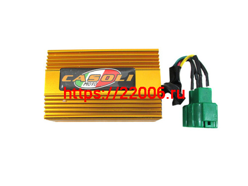 Коммутатор (CDI) Honda ZX-50 AF-35 тюнинг(зеленая фишка) Коммутатор (CDI) Honda ZX-50 AF-35 тюнинг(зеленая фишка)