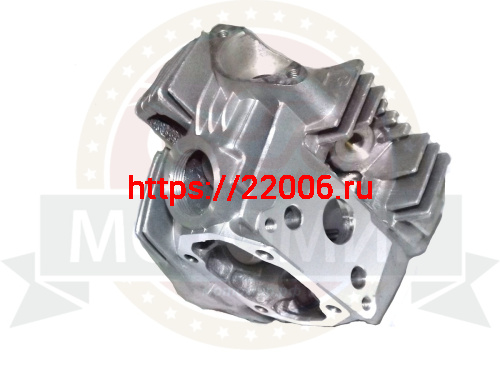 Головка цилиндра "Альфа, Zodiak" 52,4 мм (110 см3) с клапанами без распредвала, без крышки кл.. фото 3 Головка цилиндра "Альфа, Zodiak" 52,4 мм (110 см3) с клапанами без распредвала, без крышки кл.. фото 3