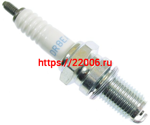 Свеча зажигания DR8EA NGK мото 4т.(Япония) 7162 Свеча зажигания DR8EA NGK мото 4т.(Япония) 7162
