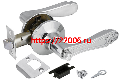 Ручка Fuaro (Фуаро) защелка DK637/BL CP-BK (637/BL СP-B) (фик.) хром Ручка Fuaro (Фуаро) защелка DK637/BL CP-BK (637/BL СP-B) (фик.) хром