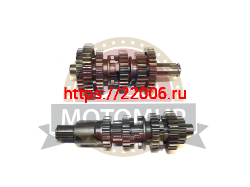 Коробка в сборе CG/CB 125-150 157FMI, 162FMJ Хантер125, CrossFire, MINSK Коробка в сборе CG/CB 125-150 157FMI, 162FMJ Хантер125, CrossFire, MINSK