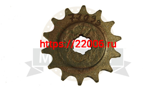 Звезда 14 зуб. (520) (d16-20) ведущая Лидер с реверсом ( скоростная звезда на Лидер,  + 7км/ч)