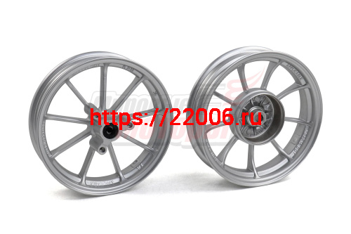 Обода 10" передний/задний литые под дисковый тормоз HONDA DIOZX 25/28/35 (СЕРЕБРО) Обода 10" передний/задний литые под дисковый тормоз HONDA DIOZX 25/28/35 (СЕРЕБРО)