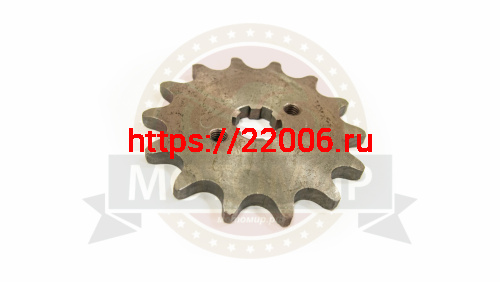 Звезда 14 зуб. (520) (d14-17, 2х30) цепи, ведущая, СКАУТ3 (2017 г.в.)