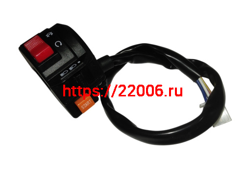 Переключатель DINGO Т150, левый COMPASS 200 в сборе (18-8)