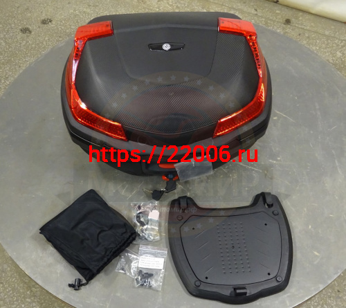 Кофр багажный мото задний CIGNA E-67 48л черный